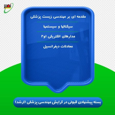 بسته پیشنهادی قبولی در ارشد برق گرایش مهندسی پزشکی کنکور 1406